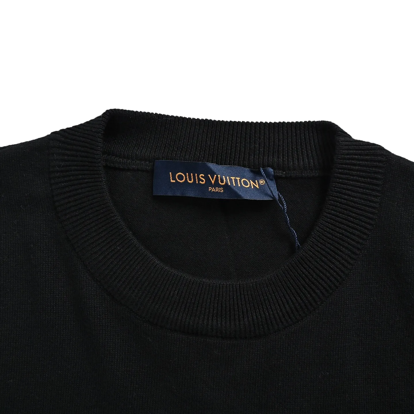 Louis Vuitton/Louis Vuitton presbyopic nylon patch pocket knitted short sleeves